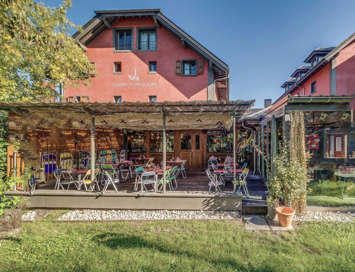 La Maison Rouge Chambery Bagian luar foto